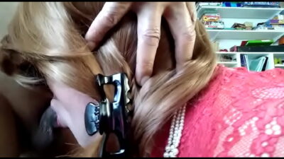 Blonde Sissy Sucking BBC