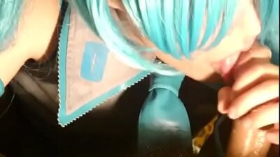 Hatsune Miku Shemale Crossplay Amateur Blowjob