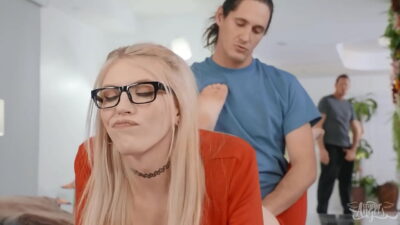 Crazy Shemale Girlfriend Izzy Wilde Sucks Cock While Playing Games