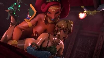 Link Rides Massive Futanari BBC