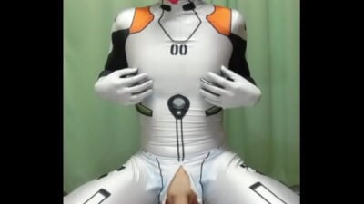 R18 Eva Plugsuit Cosplay Sissy Vibe Solo Cum Rik Dejavu