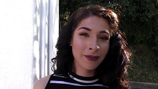 Alexa Scout Gets Her Shemale Cock Sucked Before Enjoying Interracial Sex