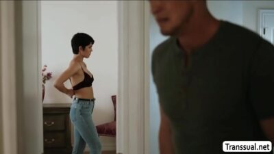 Young Tranny Slut Daisy Taylor Can’t Resist Her Stepdad’s Huge Dick