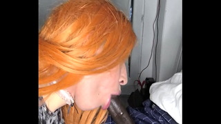 Hot sissy crossdresser blowjob fell amazing