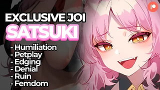 [PREVIEW] Satsuki brings you down! • Hentai JOI (Femdom, humiliation, hypno, mommy)