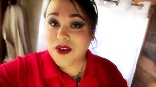 Amateur Trans BBW JOI