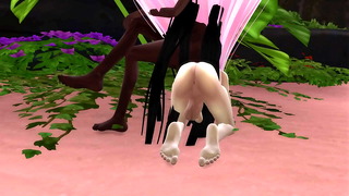 extremely hot feet sims 4