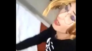 Slut is fucked by mature man in hotel