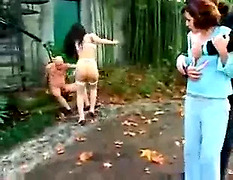 Great tranny sex outdoors