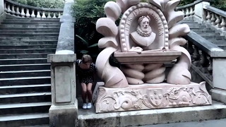 Outdoor anal fuck with ActorFab and Andreahigh in Eiffel Tower Paris