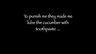 sissy kik slutamy a. and humiliates herself