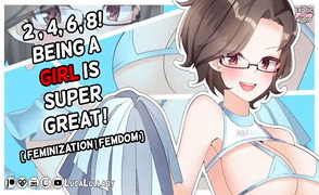 Feminized By A Cheerleader – 2 4 6 8 Being A Girl Is Super Great – Feminization ASMR