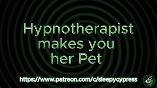 Hypnotherapist Makes you her Pet and Lets you Cum – Erotic ASMR