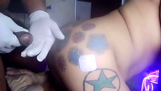 ANAL FISTING – I put a whole hand in tania nava's tattooed ass, a greedy and hot Mexican girl, feminine and beautiful. Would you like to fuck with her?
