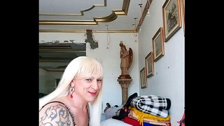 Skinny pauzudo even with his wife's flagrante delicto come back to my house because he said there is no better ass than mine!!!
