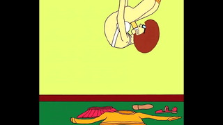 Velma's shemale contortion orgasm