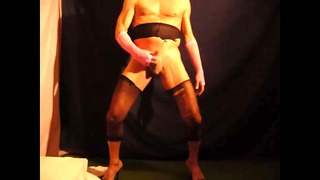 sissy bitch in orgasm