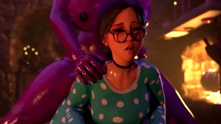 A witch with her 2 demons (futa) prologue (Omitome)
