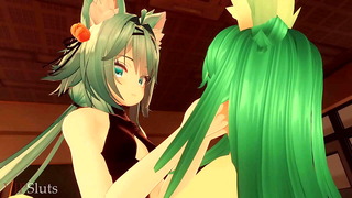 VIPSluts – FUTANARI Senpai Gives HENTAI Bunny Girl Lesson She Wont Forget