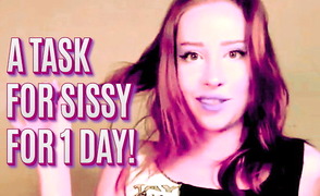 A Fask For Sissy For 1 Day