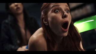 Asian Futa Ladyboy Fucks Redhead Girl With Pussy Creampie Cleanup And Shemale Cumshots