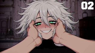 Haunted By Femboy #02 – Goth Femboy Will Like To See My Big White Cock