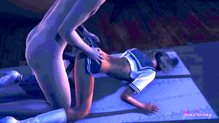 Yaoi Femboy – POV Simon gets fucked in the gym storage room – Anime Manga Gay