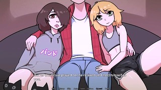 I Am Surronded By Hot Femboys On a Couch (also some chick flashed her tits!) | Hazelnut Latte pt. 11