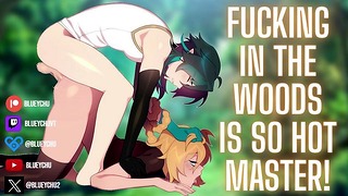 FEMBOY Ends Up FUCKING In The Woods While Camping | ASMR