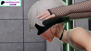 CYTE FEMBOY HARD FUCKED BY FUTA  AND GETTING CREAMPIE HENTAI ANIMATION 4K
