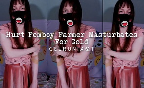 Hurt Femboy Farmer Masturbates For Gold – Teaser