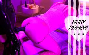 Pegging My Sissy Gurlfriend