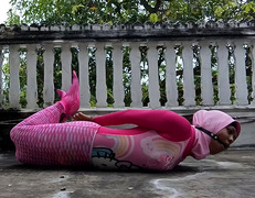Swimsuit Mermaid Bondage Outdoor