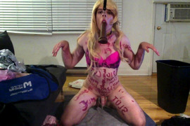 Cam session pt5 : Sissy pig humiliation